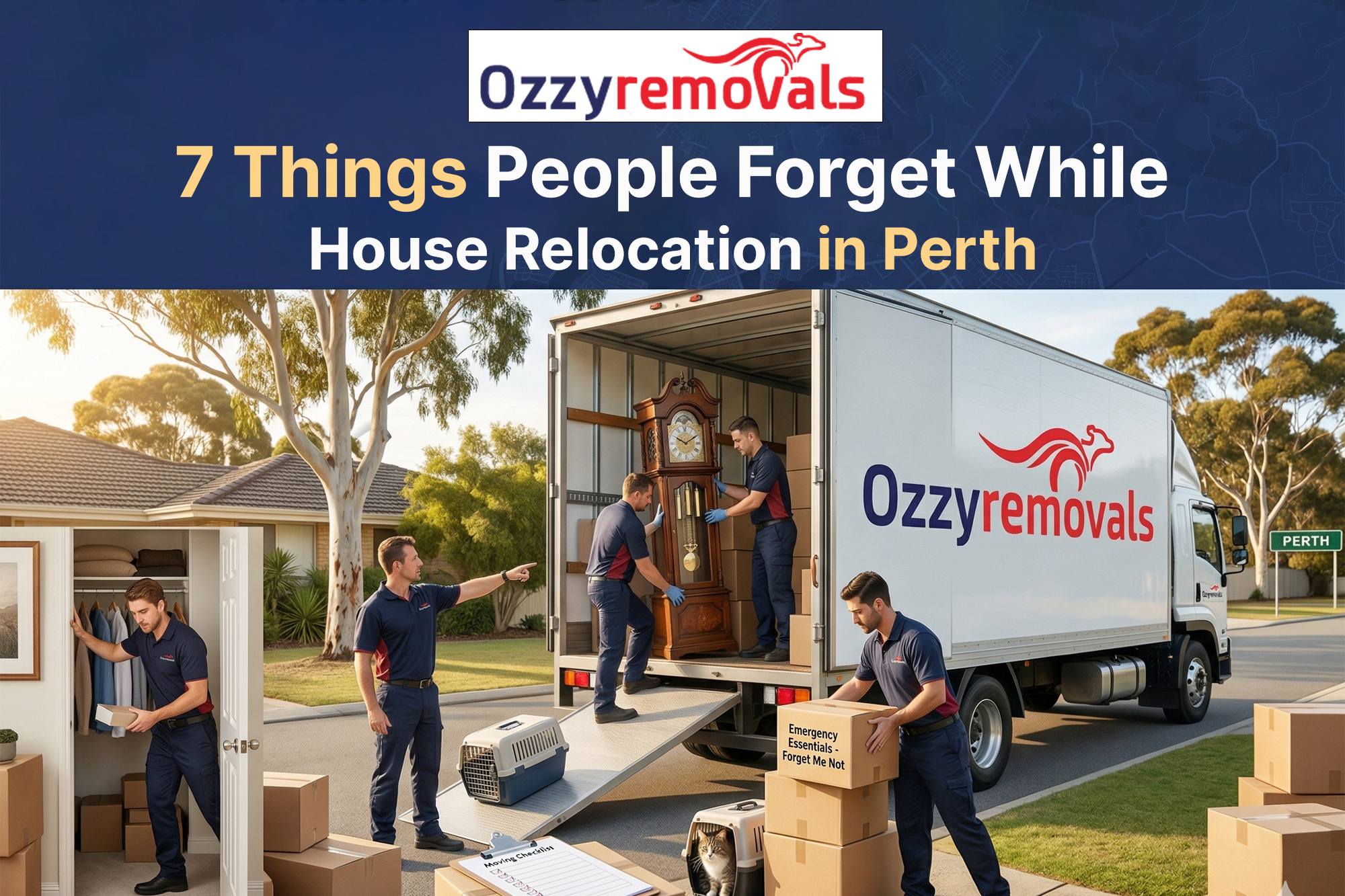 7 Things People Forget While House Relocation in Perth