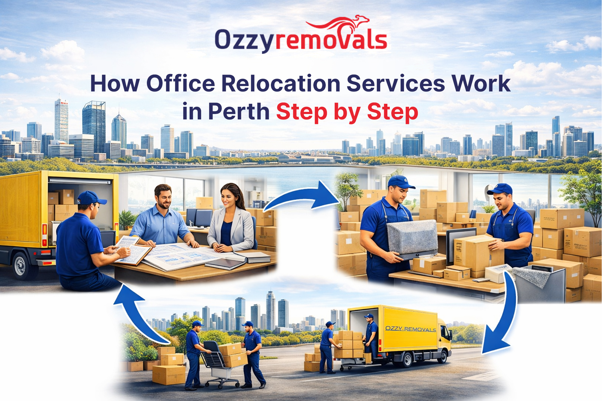 How Office Relocation Services Work in Perth Step by step