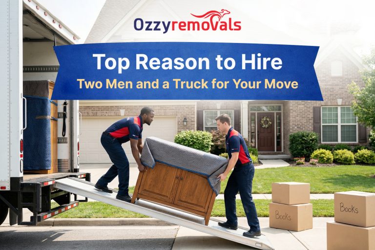 Top Reasons to Hire Two Men and a Truck for Your Move