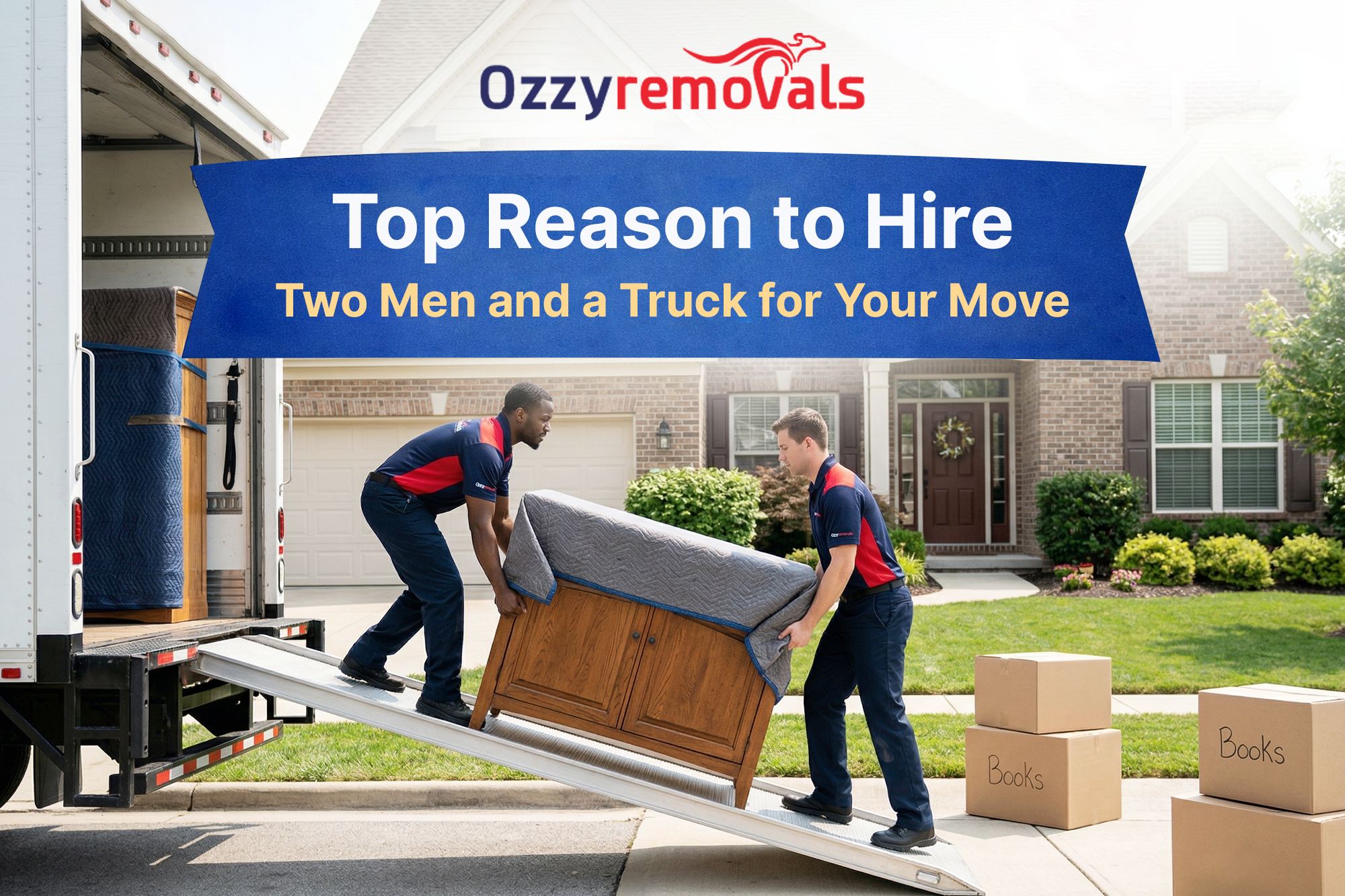 Top Reasons to Hire Two Men and a Truck for Your Move