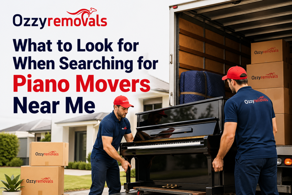 What to Look for When Searching for Piano Movers Near Me